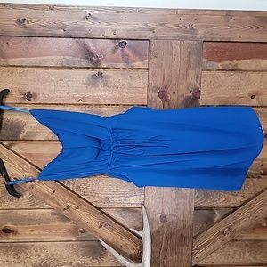Strapless dress with pockets